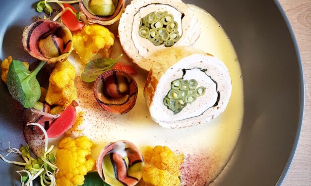 Medvehagymás pulykarolád