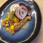 Baconos pulykamell gesztenyével,- aszalt szilvával töltve