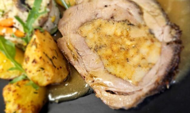 Töltött sertéstarja